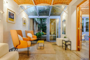 Mexican traditions 1BR garden condo Roma Norte